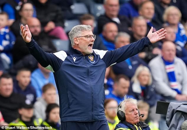 St Johnstone manager Craig Levein was frustrated by the goal being conceded.