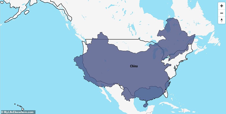 The United States is the world's largest economy, followed by China in second place. But does the United States also surpass China in size? Just barely. China covers 9,596,960 km2, while the United States has 9,833,517 km2. The United States is therefore 2% larger. However, the United States, which has a population of 333 million, is home to 1.1 billion fewer people than China, which has a population of 1.4 billion.