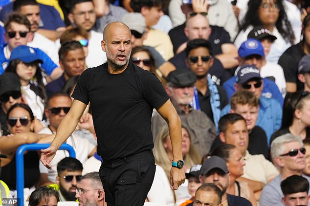 Pep Guardiola's team are looking to win the top flight title again and secure their fifth consecutive title