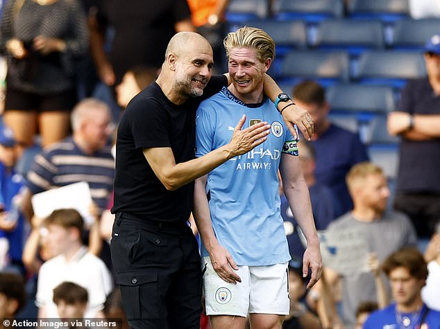 Kevin De Bruyne, for his part, was not at his best, although he displayed coolness and quality, also against his former team.