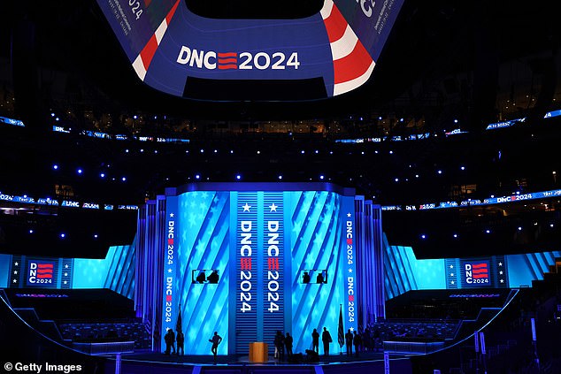 The United Center has set the stage for the Convention which will begin on Monday, August 18 and conclude on Thursday, August 21.