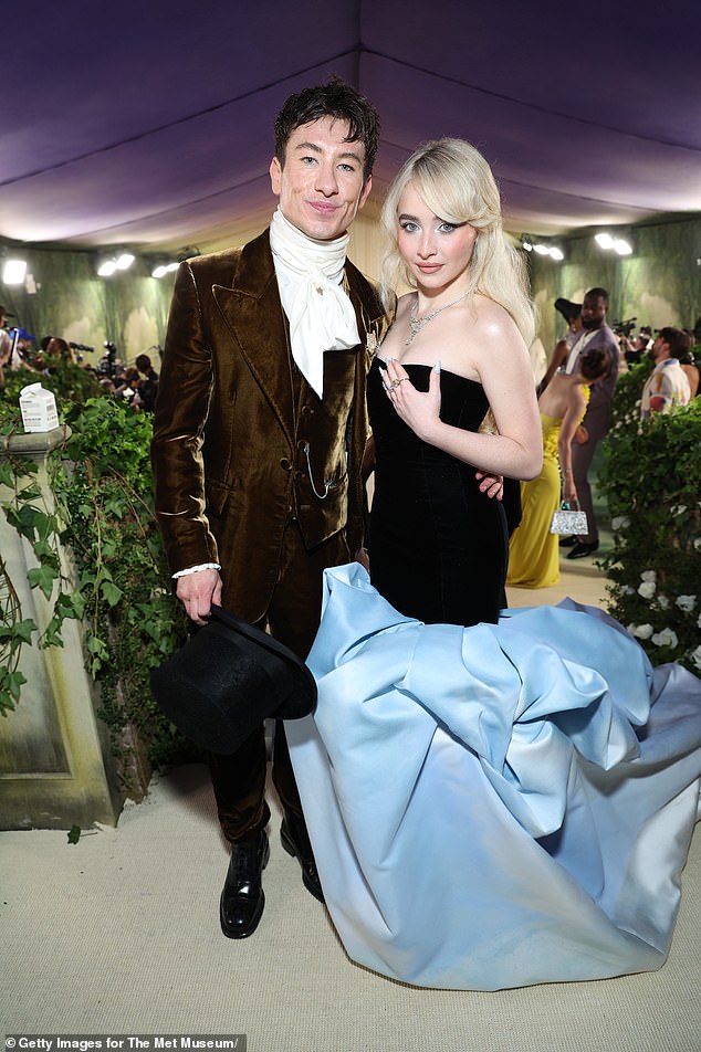 The pop star, 25, and the Saltburn actor, 31, made their first official red carpet debut as a couple at the Met Gala in May, after first crossing paths at PFW in September last year before