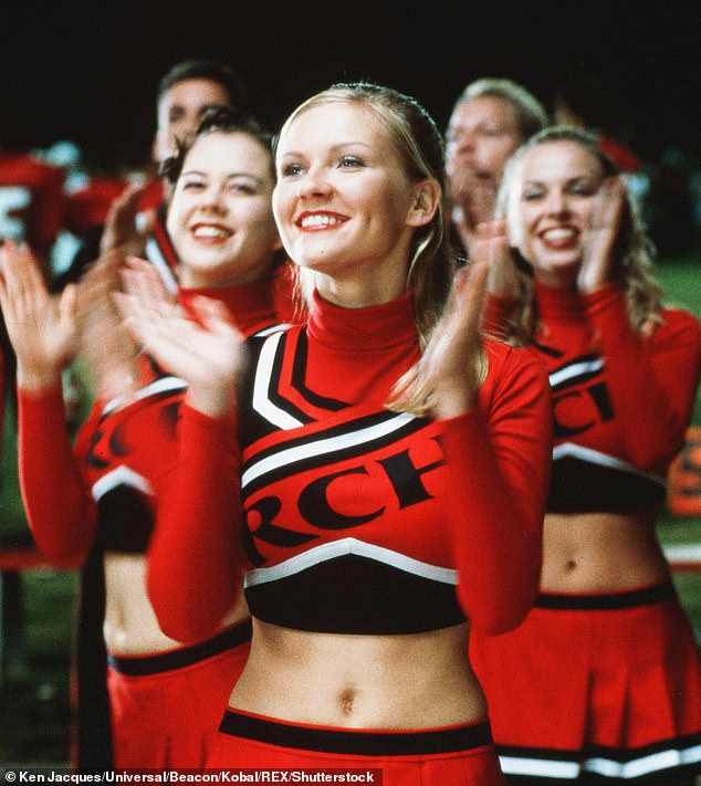 Bring It On, starring Dunst, co-starring Gabrielle Union, Eliza Dushku, Jesse Bradford, Clare Kramer and Nicole Bilderback