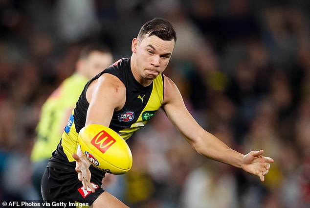 Martin may not be going to the Gold Coast Suns, but Daniel Rioli (pictured) has been linked to the glittering strip club