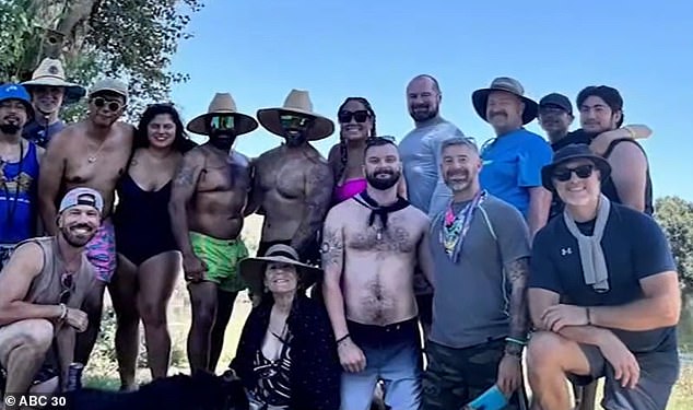 Marshall was rafting with a dozen friends on the Kings River in Reedley, California.