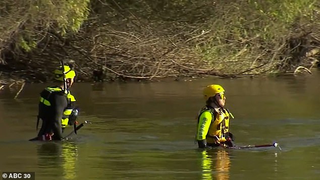 Officers searched for two hours before finding their bodies around 6:30 p.m.