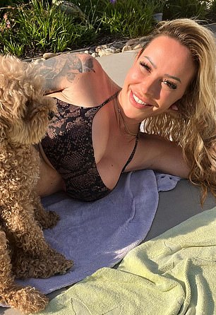 The 47-year-old former Playboy model also joined the adult platform OnlyFans