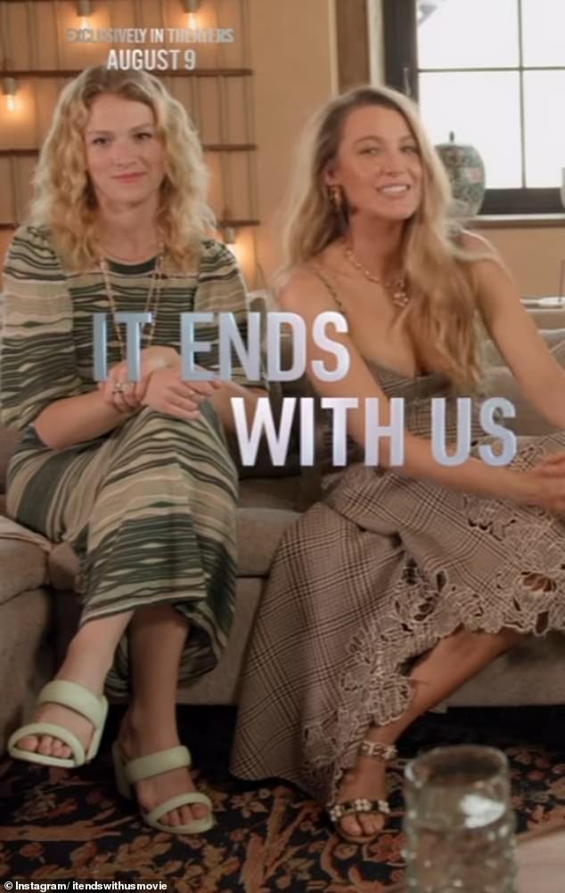 Blake also previously came under fire online after she hosted an interview with her It Ends With Us co-stars and failed to discuss the serious message behind the film.