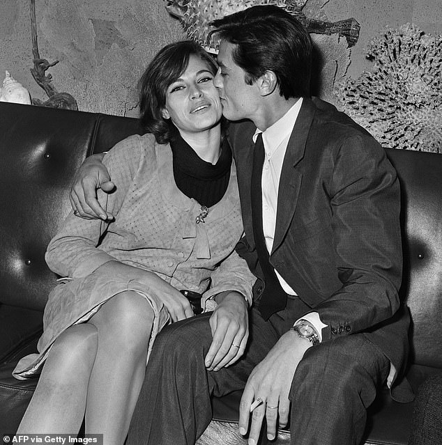 After his marriage to Romy broke up, Alain married actress and director Nathalie Delon in 1964.