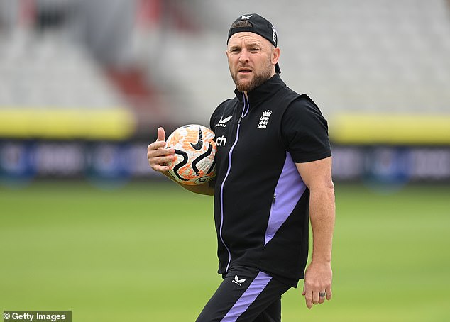 Lawrence believes he fits into England coach Brendon McCullum's style of cricket (above).