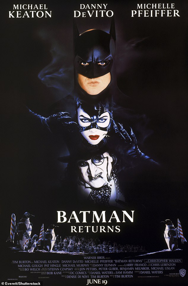 Keaton, 72, starred as the superhero in 1989's Batman and 1992's Batman Returns.