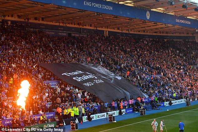 Leicester fans have paid tribute to former manager Craig Shakespeare, who recently passed away aged 60