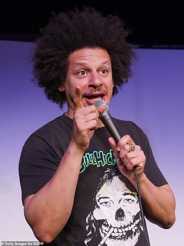 American comedian Eric André (pictured) accused Australian border officials of 