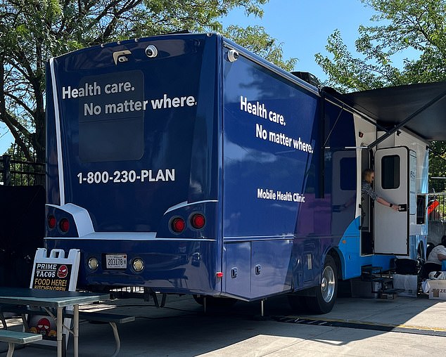 Dr. Colleen Nicholas was one of two doctors at the mobile clinic that offered abortions and vasectomies in Chicago during the Democratic National Convention. She said the mobile clinic that was featured did not have a political purpose, but rather to provide access