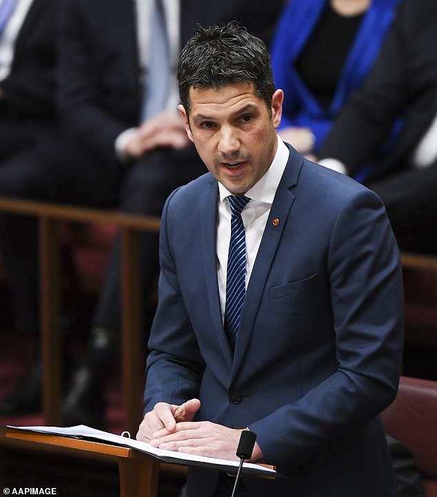 The couple's trip to France left South Australian Senator Alex Antic (pictured) furious at the use of taxpayer funds at a time when Australians are hit by a cost of living crisis.