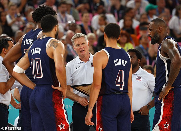 Kerr led Team USA to a gold medal at the Paris Olympics earlier this month.