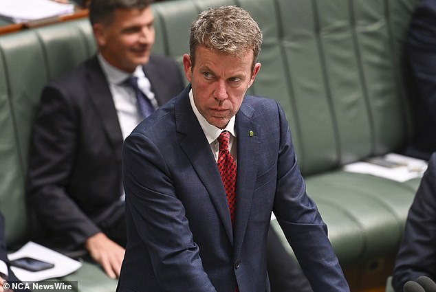 Dan Tehan (pictured on Tuesday) questioned the Prime Minister about whether visas had been revoked.