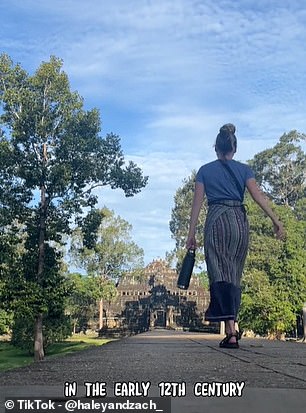 The couple mentioned the Angkor Wat temple complex in Cambodia as one of their favourite UNESCO sites.