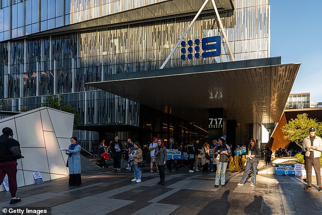 Channel Nine has made 85 voluntary redundancies across its five outlets as part of 200 job cuts across the company (pictured, Melbourne headquarters)