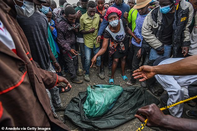 Locals have expressed concern after more bodies were discovered among the rubbish.