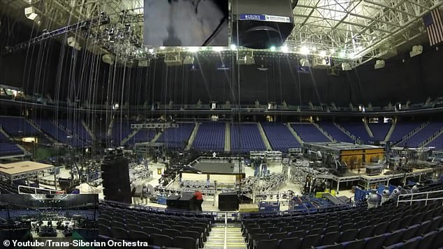 Dozens of people work behind the scenes to manage the traveling shows of the Trans-Siberian Orchestra