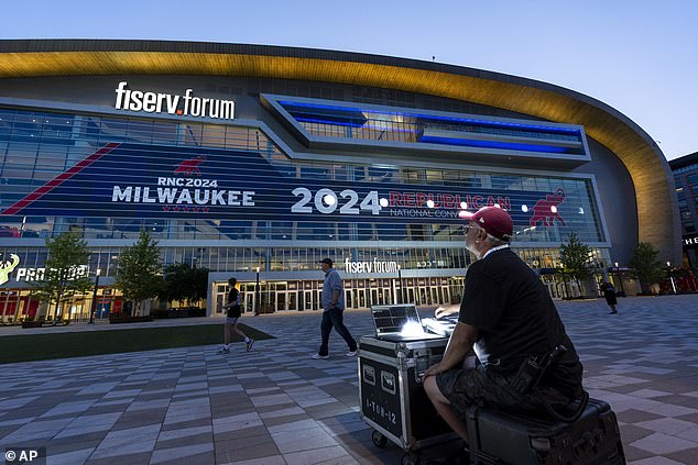 TRUMP TROLL? Vice President Kamala Harris and her running mate, Minnesota Gov. Tim Walz, rented out the Fiserv Forum in Milwaukee for a rally Tuesday night, which was the venue chosen by Republicans for the Republican National Convention last month.