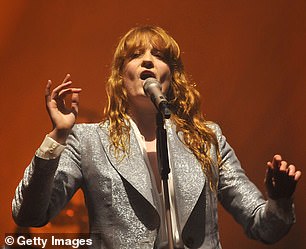 Florence photographed at Glastonbury in 2015