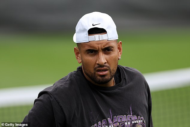 Nick Kyrgios was one of many professional tennis players who took umbrage at Sinner's lack of punishment.