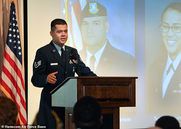 Puello-Mota described the training he received in the U.S. during his time in the U.S. Air Force and the Massachusetts Air National Guard.