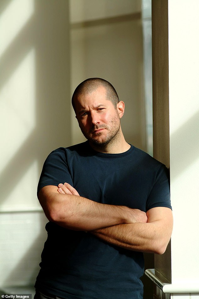 Pictured: Sir Jony Ive, British-born designer and leader of Apple's industrial design team