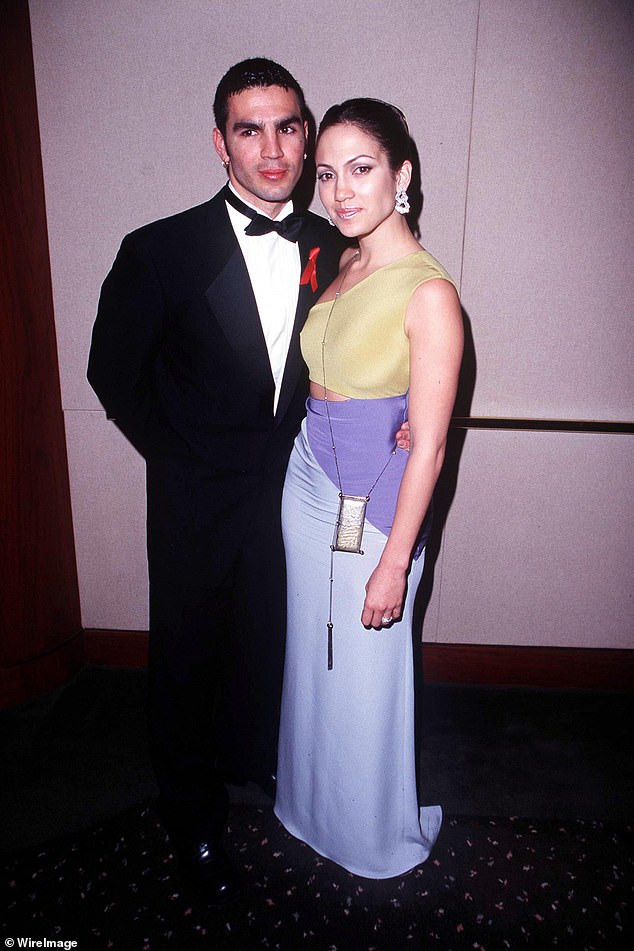 Jennifer Lopez and producer Ojani Noa married in 1997 after the former couple first crossed paths when he was a waiter at a Miami restaurant; seen in 1998 in Beverly Hills