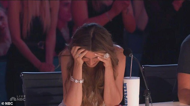 Sofia Vergara laughed at her choice of Schumacher at the Golden Buzzer