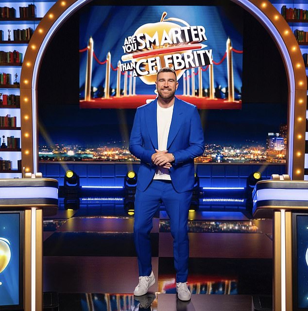 Kelce has confirmed October 16 as the release date for 'Are You Smarter Than a Celebrity?'