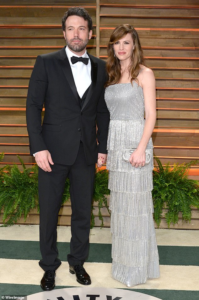 Ben and Jennifer Garner began dating in August 2004, before tying the knot the following year. They announced their split in 2015 (pictured in 2014)