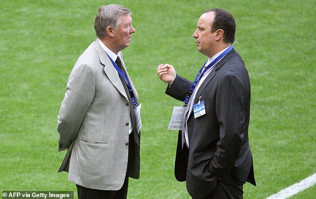 However, Benitez was unable to get the better of Sir Alex and United went on to win the Premier League by four points.