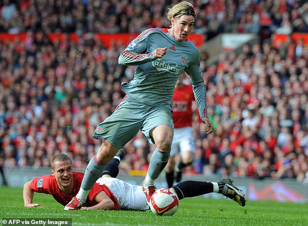 Liverpool would beat United 4-1 at Old Trafford during the 2008–09 season, with Fernando Torres scoring during the match.