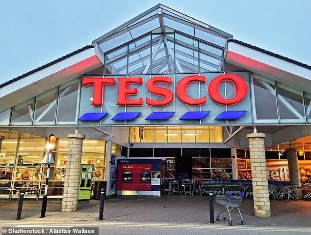 Market share: Tesco, Sainsburys, Lidl and Waitrose have all gained market share in recent weeks, according to NIQ