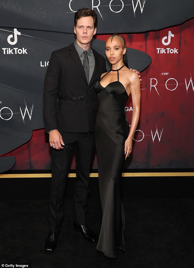 The lavish bash comes after FKA and Bill put on a steamy display as they headlined the star-studded arrival at the premiere of The Crow in New York City on Tuesday night.