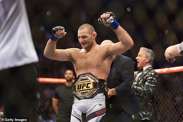 Strickland won the UFC middleweight title against Israel Adesanya at UFC 293 in September.