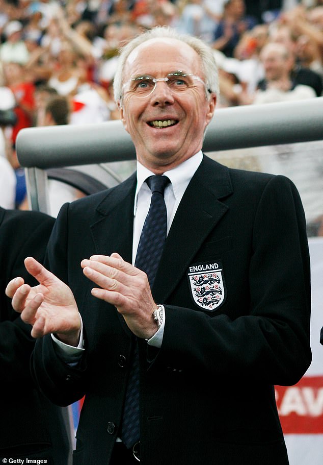 Sven-Goran Eriksson, pictured before the quarter-final match of the 2006 FIFA World Cup in Germany, revealed in January that he has pancreatic cancer and said that in the 