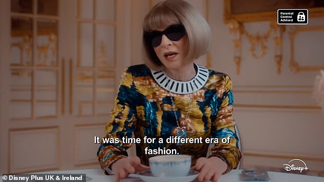 Titled In Vogue: The 90s, the fascinating six-part series tells the definitive story of the fashion industry during the decade through the eyes of Vogue editors (pictured, Anna Wintour).