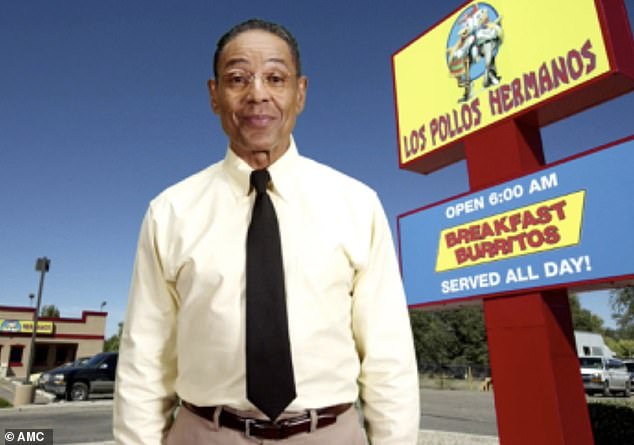 Giancarlo Esposito played soft-spoken drug lord Gustavo Fring, who hid his money-making scheme behind a fried chicken franchise called Los Pollos Hermanos, in both Breaking Bad and its spin-off Better Call Saul.