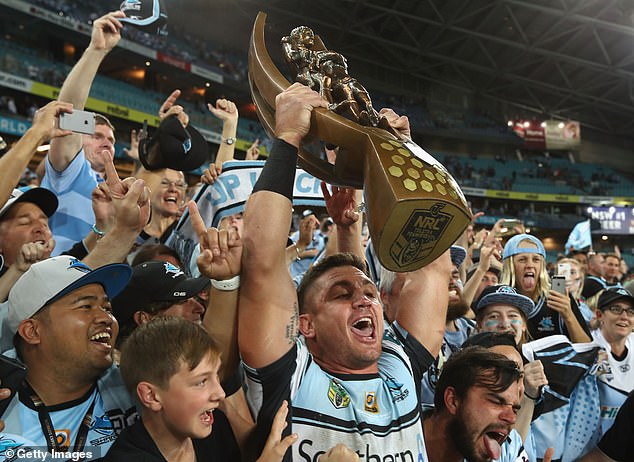 Cronulla ended their 50-year wait for a title that season