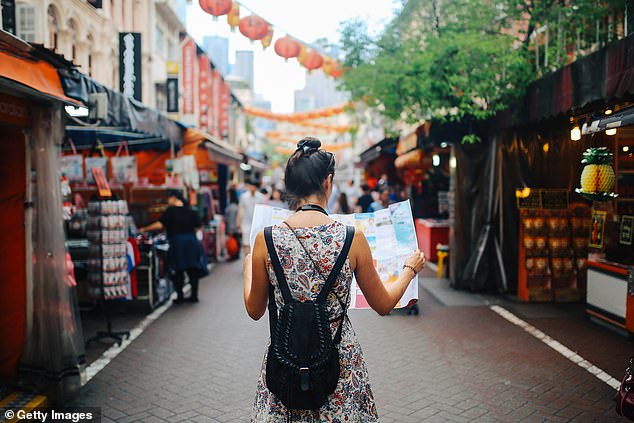 It's a great opportunity for Australians to spend a holiday in Singapore (file photo of a woman in Singapore)