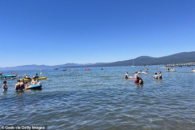 The winter weather won't last long, however, as California is expected to return to above-average temperatures next week.