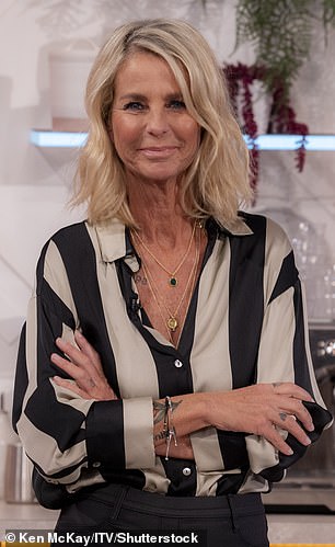 Ulrika Jonsson is pictured earlier this year.