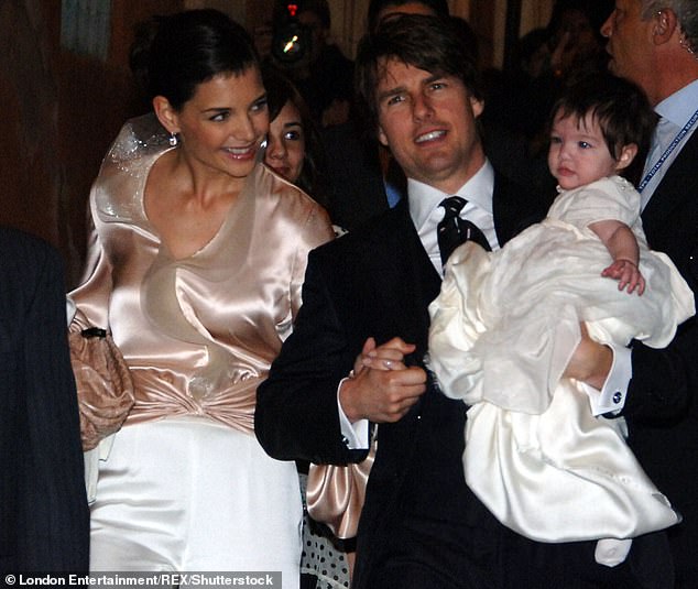 Tom Cruise has been busy working on Mission: Impossible 8 after taking part in the closing ceremony of the Olympics in Paris last week; seen in Katie, Tom and Suri seen in 2006