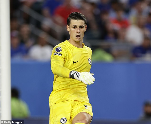 Goalkeeper Kepa Arrizabalaga, signed for £72m in 2018, is also part of the 'bomb squad'