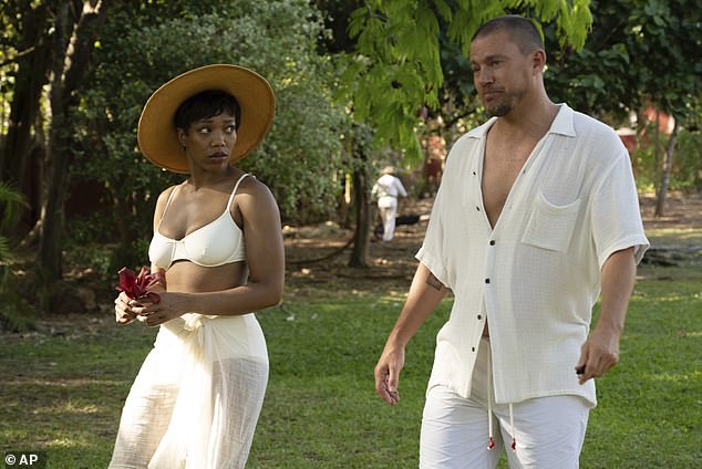 Blink Twice, starring Kravitz's fiancé Channing Tatum and Naomi Ackie, marks Kravitz's directorial debut and hits theaters Friday, August 23.