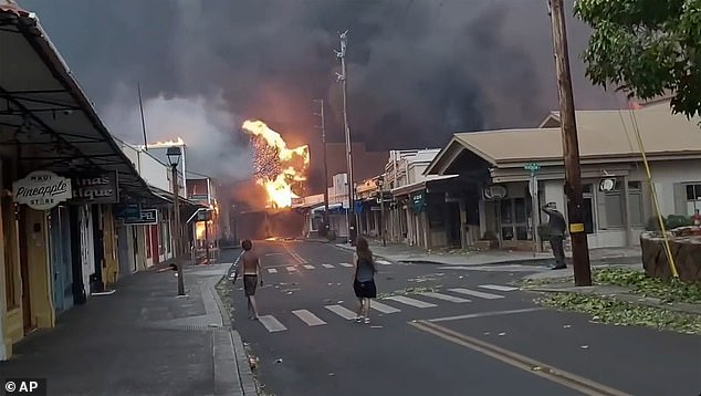 Diezon hid in a warehouse for two days and two nights as wildfires raged across Maui.